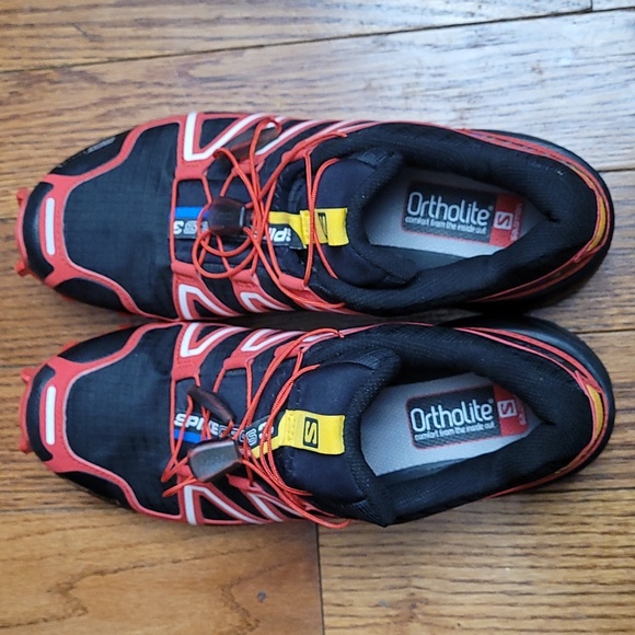 NEW SALOMON ORTHOLITE LT WEIGHT CLIMA SHIELD SHOES - Picture 3 of 4